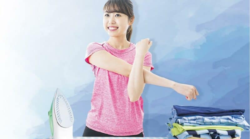 抹窗深蹲、摺衫練臀 做家務可健身 輕鬆減腩操肌
