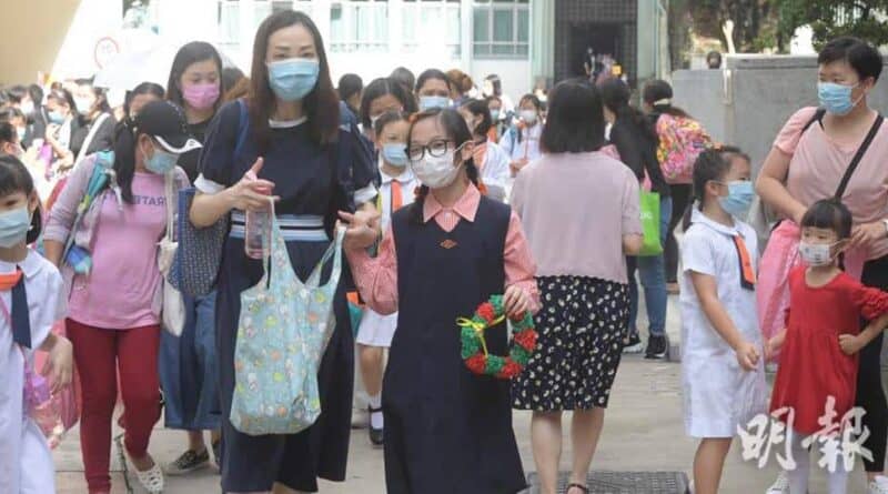上呼吸道感染丨學校續爆發個案持續 昨再增30小學 衛生防護中心：令新冠肺炎疫情添複雜 （下周初小停面授課 ）